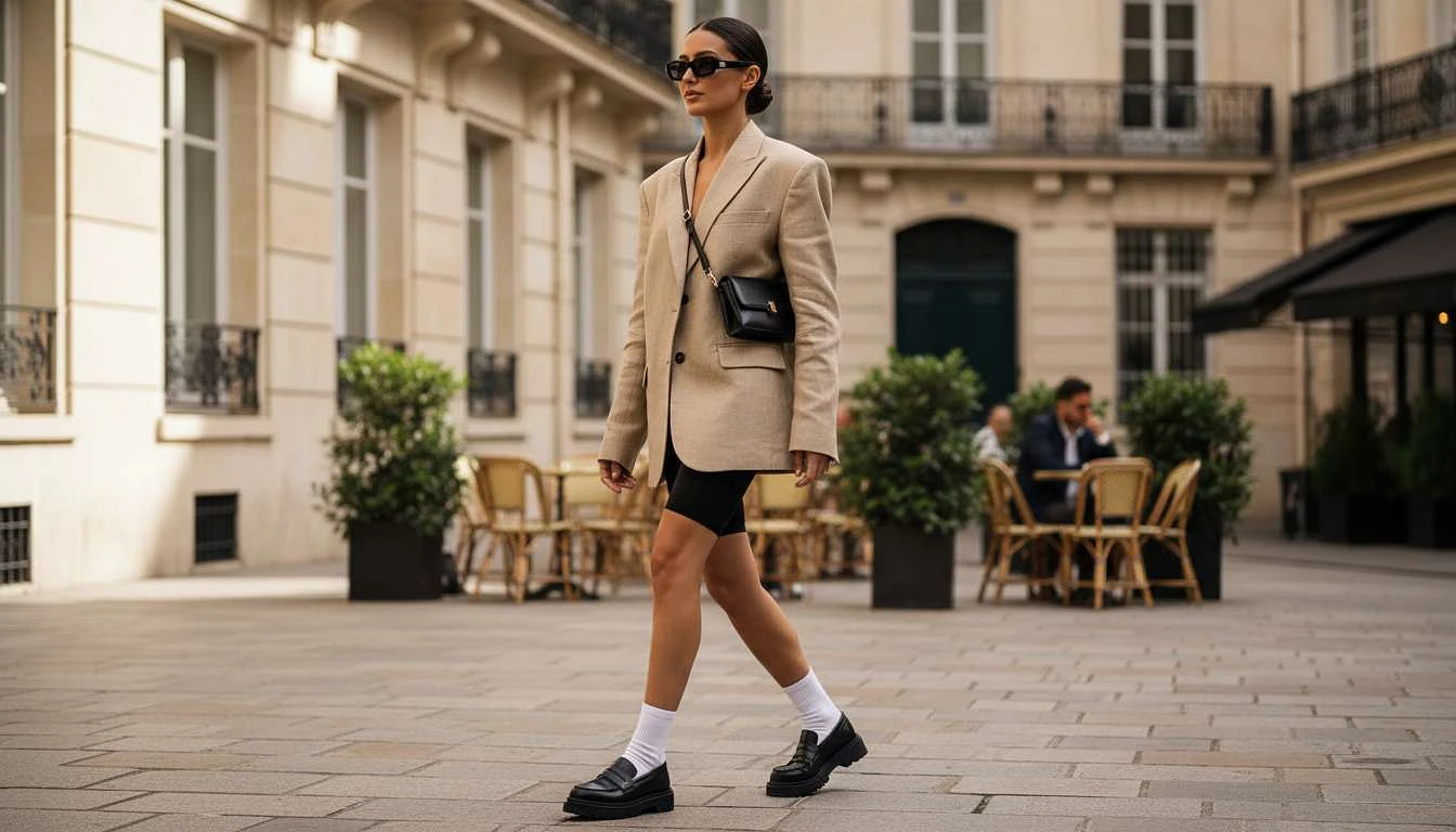 Велосипедки: Тренд, который выжил. Как носить их сегодня и не выглядеть старомодно