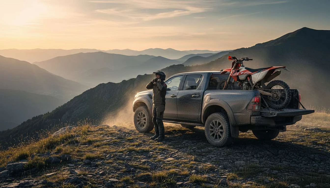 Транспортировка мототехники и квадроциклов в пикапе: Полное руководство по выбору автомобиля, экипировки и креплению груза