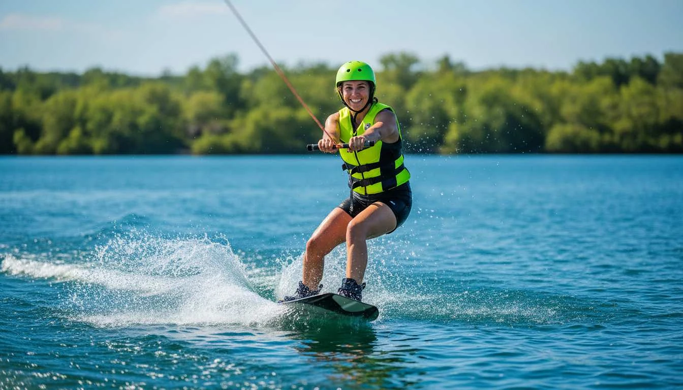 Вейкбординг: Как встать на доску за одно занятие и перестать «пить воду» из озера