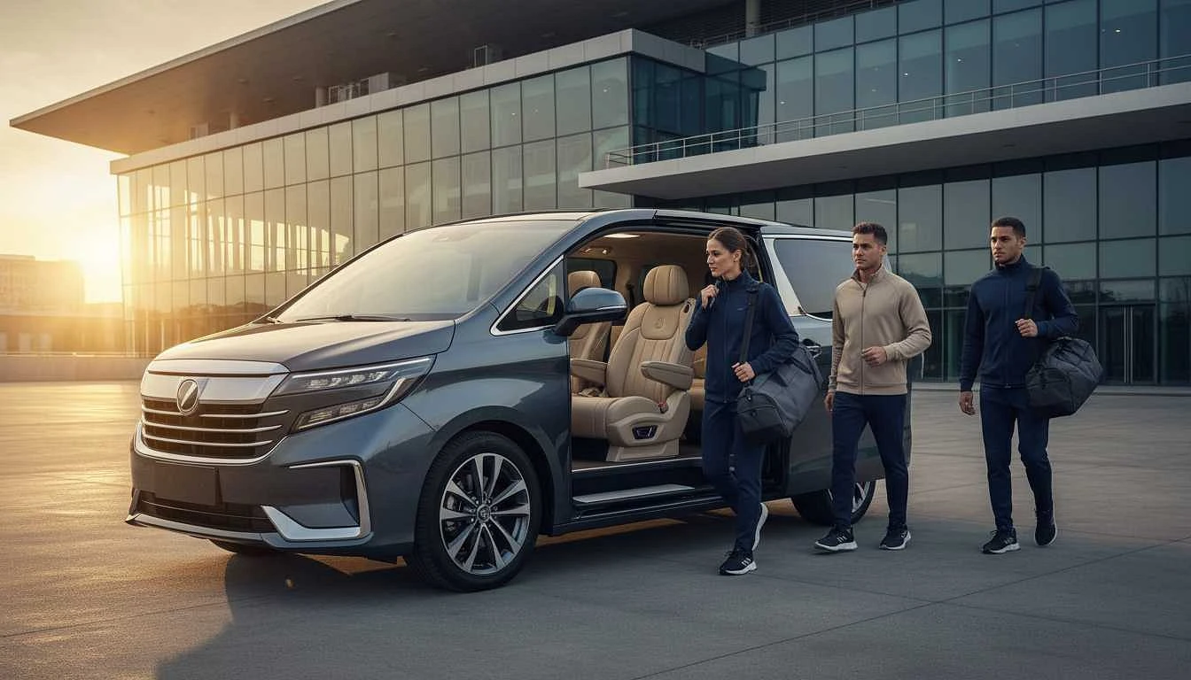 Минивэны бизнес-класса: Логистика как часть победной стратегии профессиональных команд